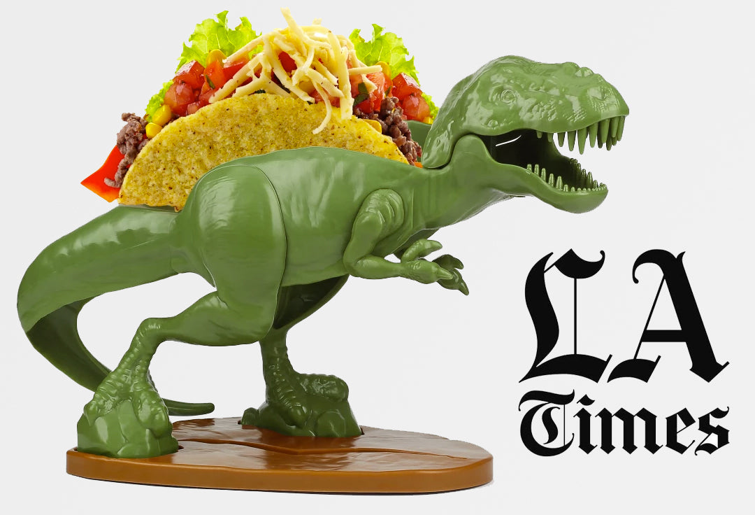 LA Times - 5 tasteful objects and one Tacosaurus