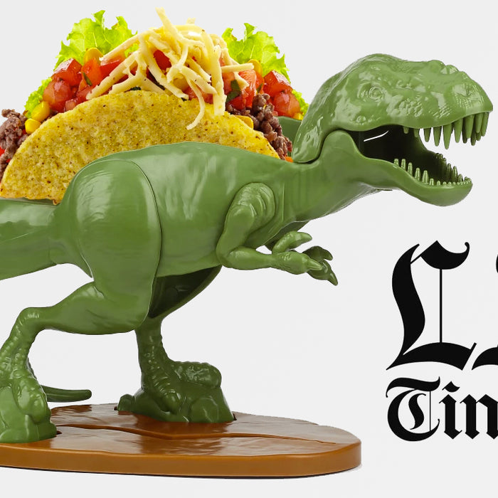 LA Times - 5 tasteful objects and one Tacosaurus