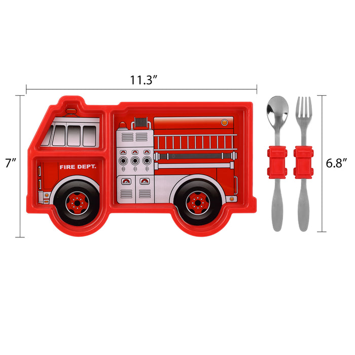 Me Time Fire Truck Meal Set