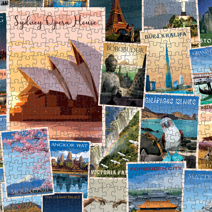 Travelling the World Puzzle